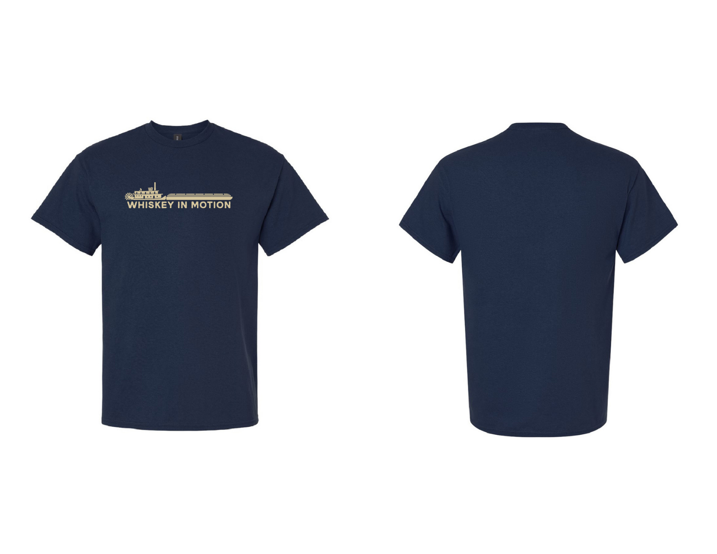 'Whiskey in Motion' Navy T-Shirt