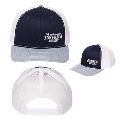 'The Ingram Distillery' Logo Embroidered Snapback Hat