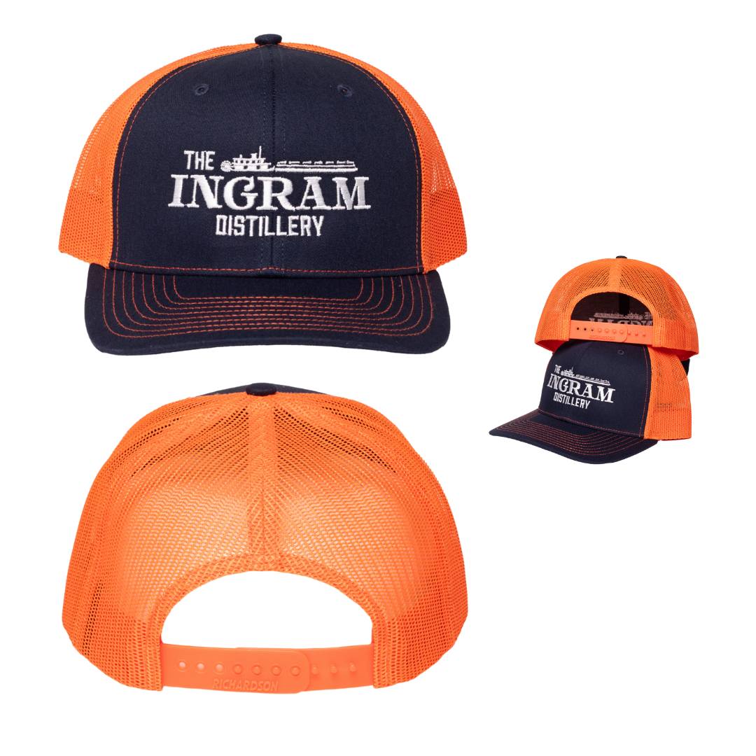 'The Ingram Distillery' Logo Embroidered Snapback Hat