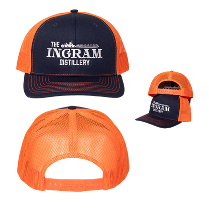 'The Ingram Distillery' Logo Embroidered Snapback Hat