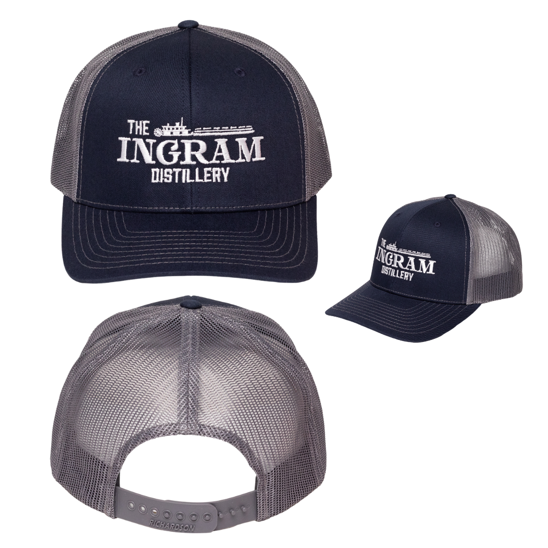 'The Ingram Distillery' Logo Embroidered Snapback Hat