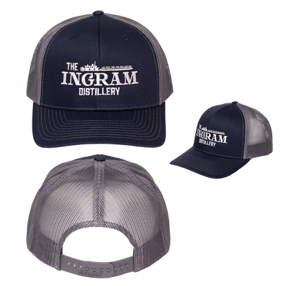 'The Ingram Distillery' Logo Embroidered Snapback Hat