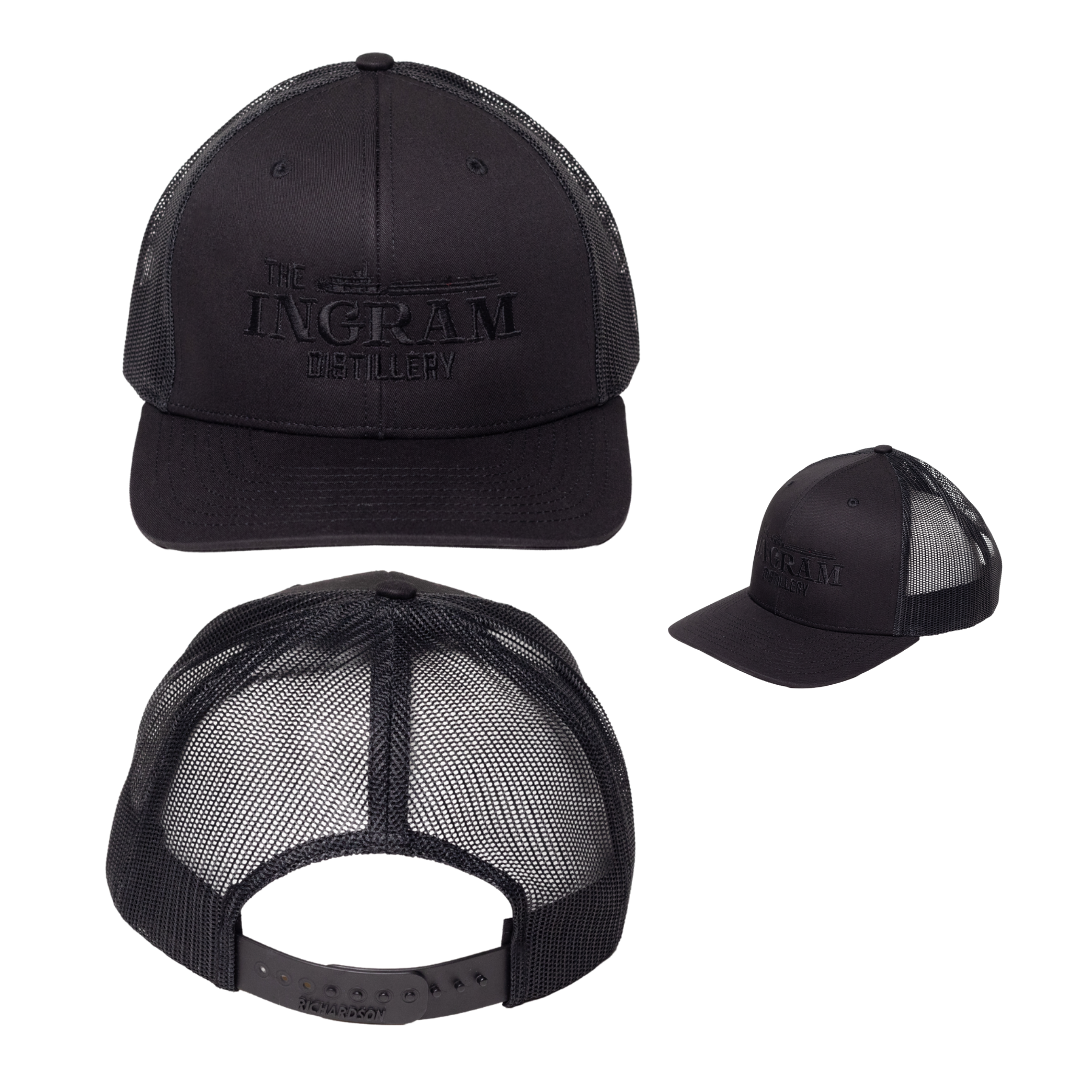 'The Ingram Distillery' Logo Embroidered Snapback Hat