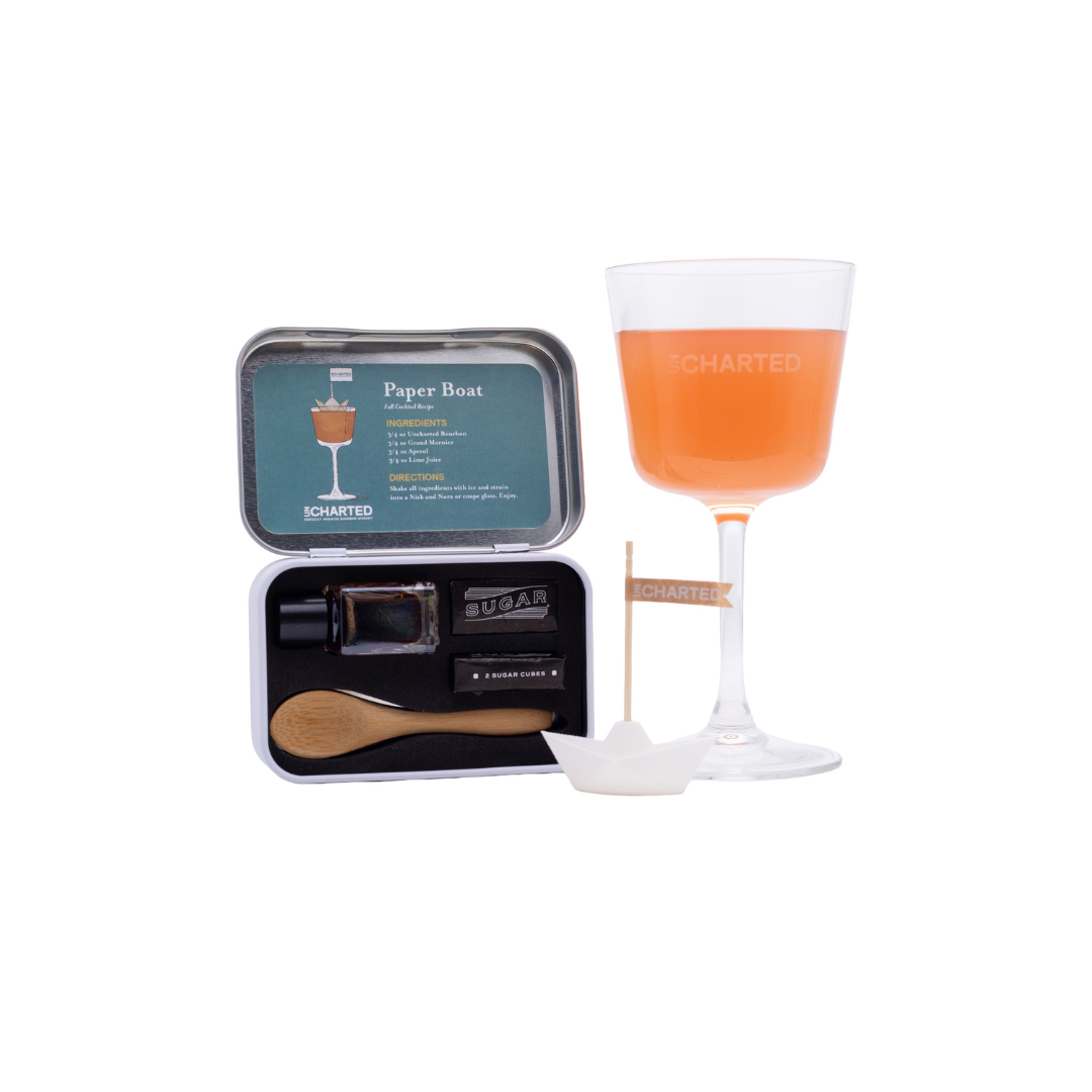 'Uncharted' Paper Boat Cocktail Kit