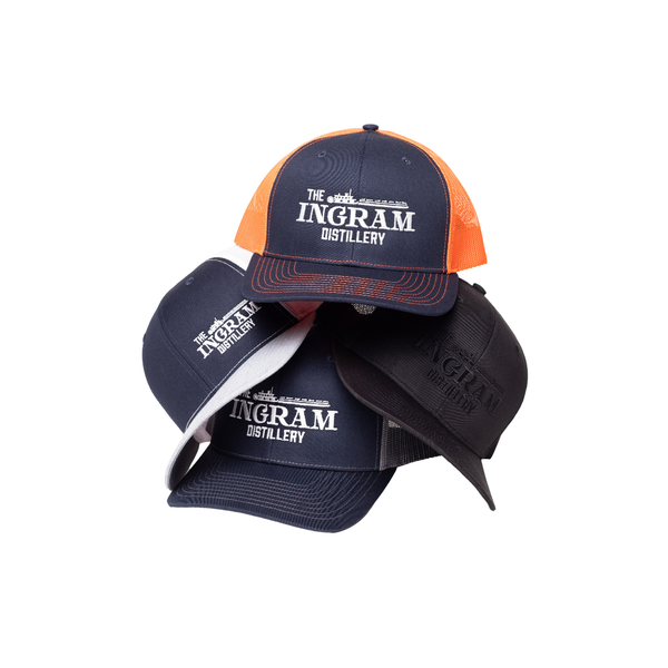 'The Ingram Distillery' Logo Embroidered Snapback Hat