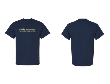 'Whiskey in Motion' Navy T-Shirt